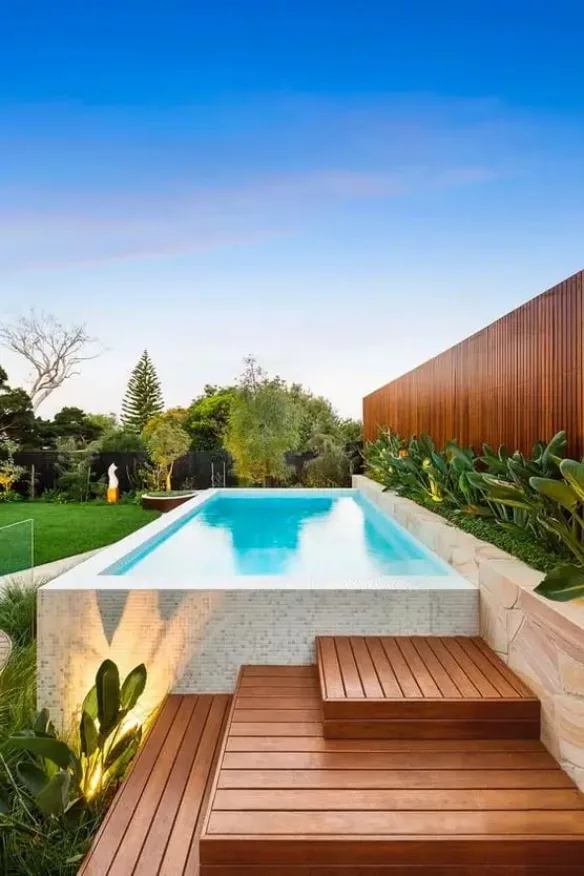 Aménager une piscine hors-sol, nos inspirations design à adopter