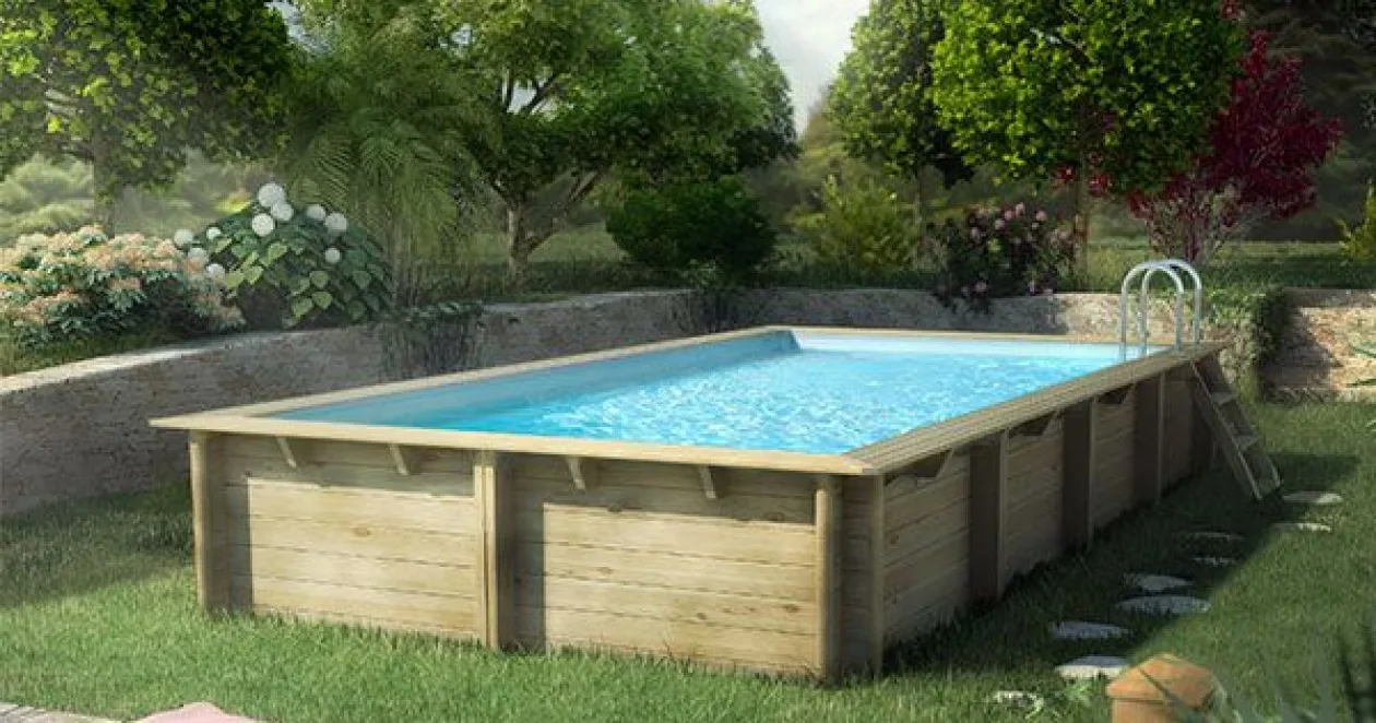 piscine hors bois piscines rectangulaire construire weva