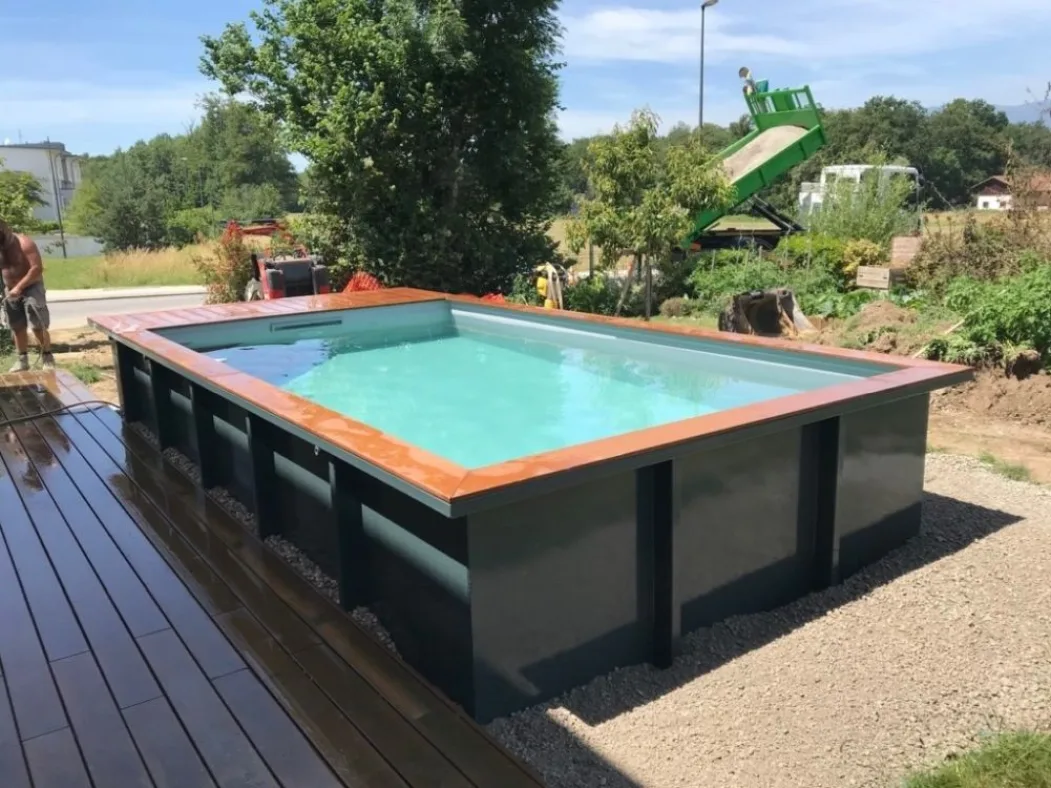 Piscine hors-sol en acier : bien choisir et installer sa piscine ...